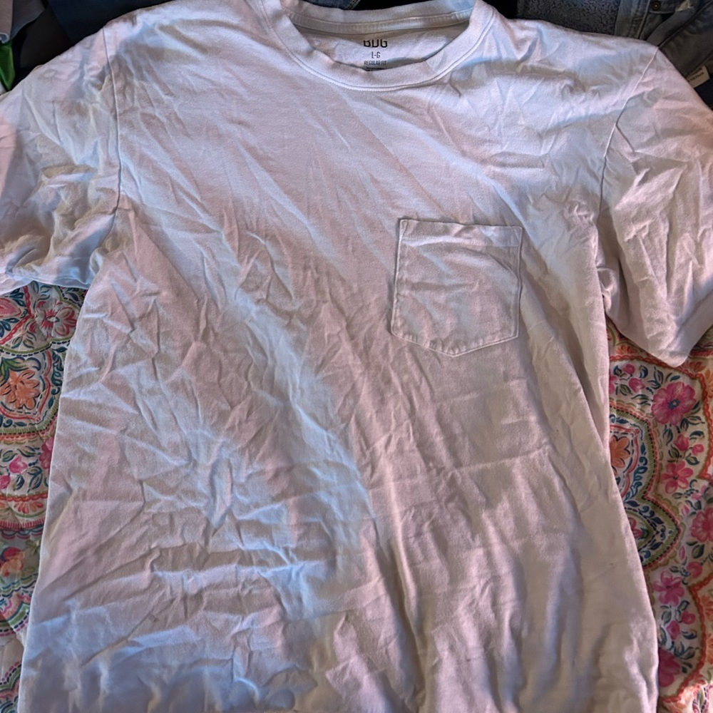 NWOT BDG Urban Outfitters Men’s Regular Fit White Tee Size Large